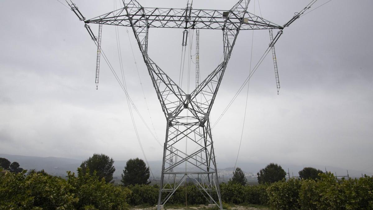 Montesa. Obras de construccion de una subestacion electrica para el AVE.
