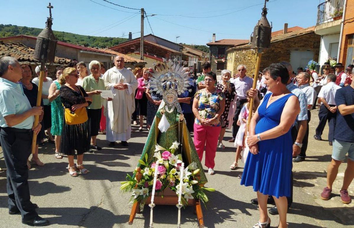 Procesión de la Virgen de las Nieves. | Ch. S.