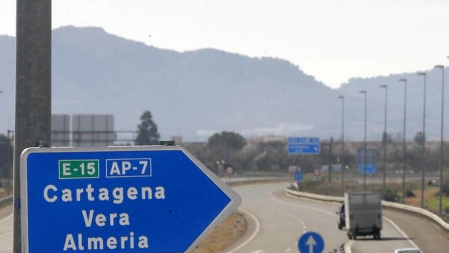 El Estado podría volver a licitar la autopista Cartagena-Vera.