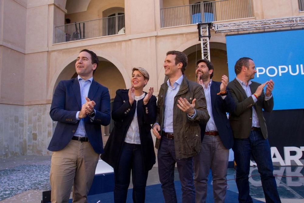 Acto de presentación de Noelia Arroyo como candidata a la alcaldía de Cartagena