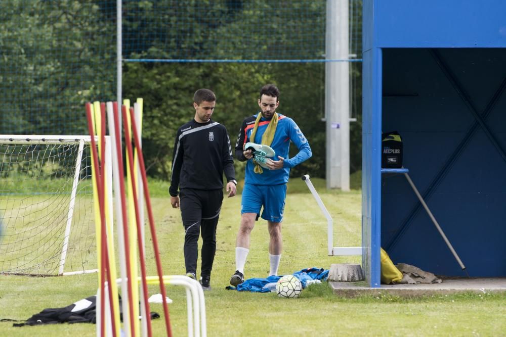 Entrenamiento del Real Oviedo