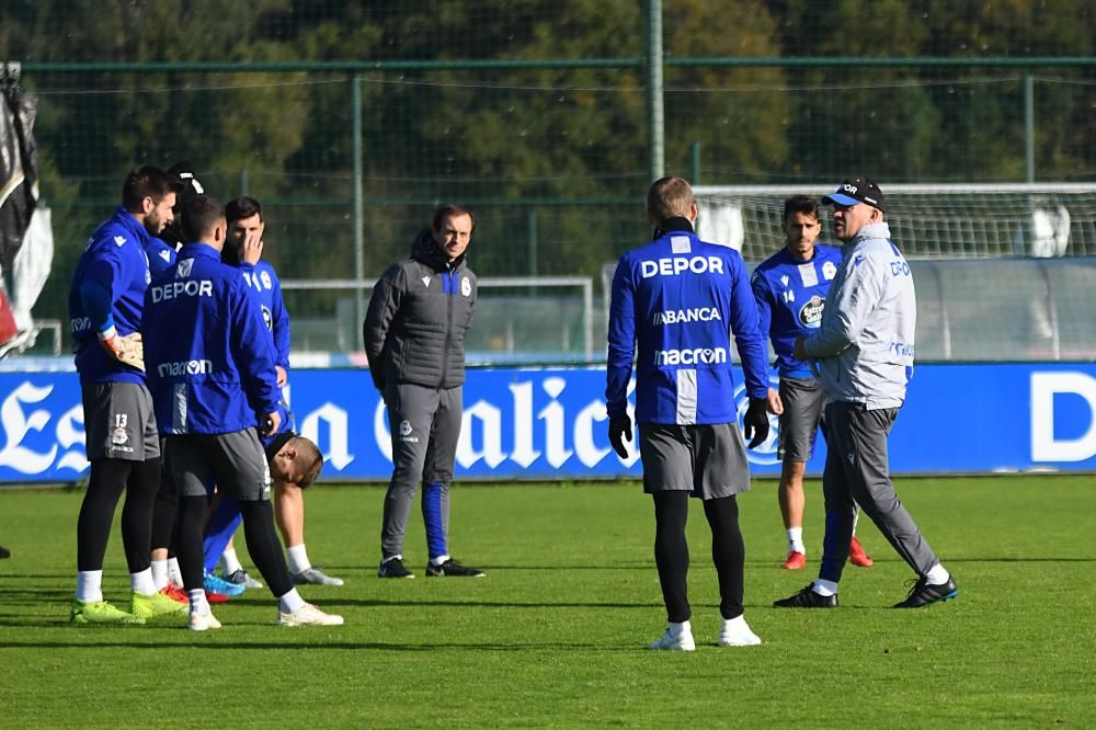 Lampropoulos y Montero se reincorporaron al entrenamiento este miércoles. Hoy, jueves, lo hizo el internacional japonés.