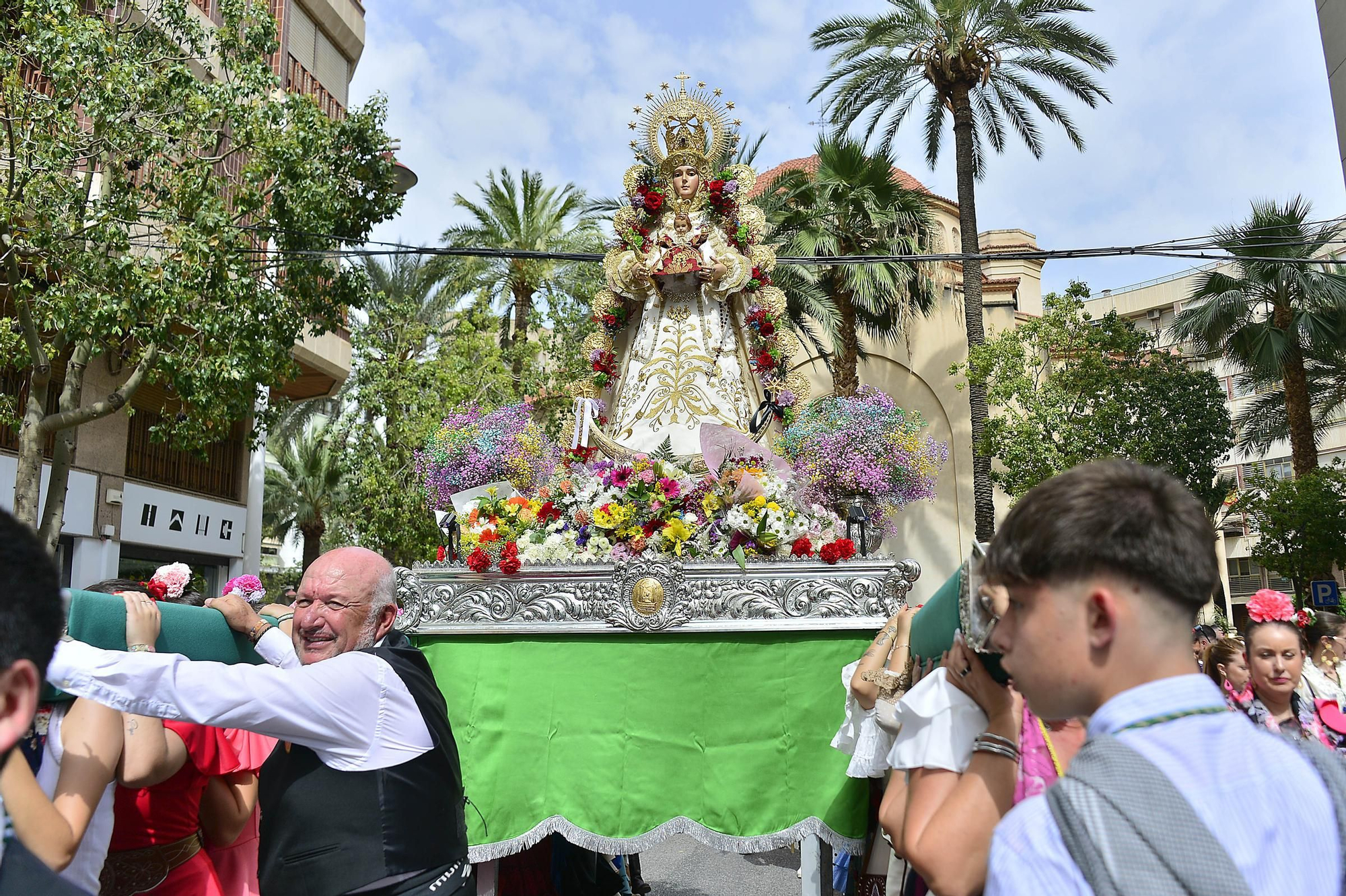 Salida de La Romería del Rocío