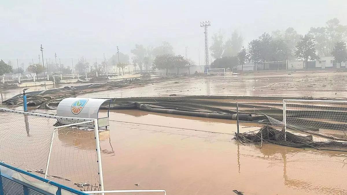 La DANA también destroza los campos de la Comunitat