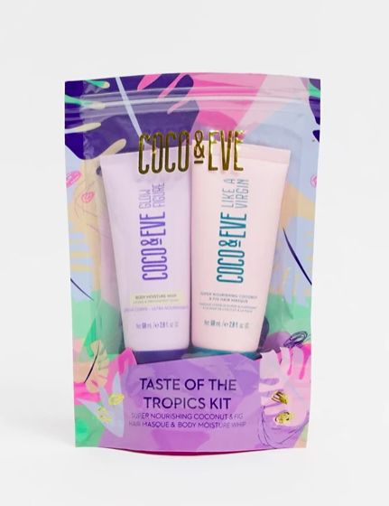 Regalos de belleza de amigo invisible: Set Taste of the Tropics de Coco & Eve