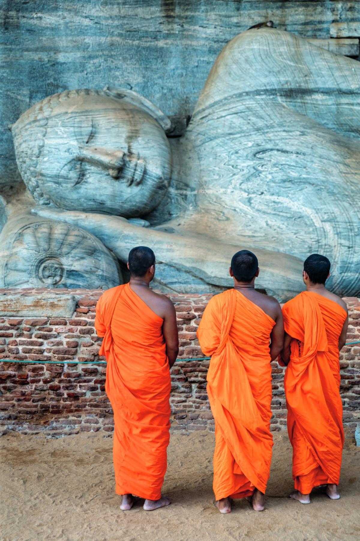 Templo de Gal Viharaya (en Polonnaruwa), Sri Lanka