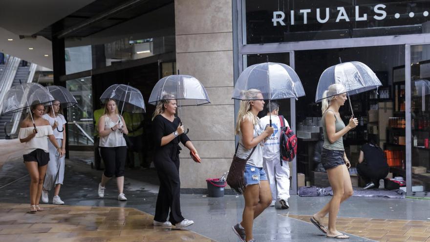 En alerta por lluvias y tormentas hoy en Mallorca