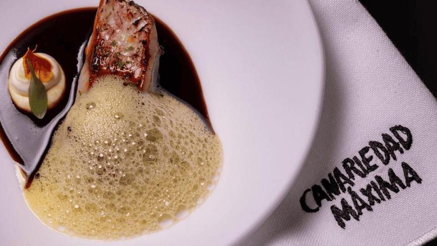 Uno de los platos del restaurante Gofio, en Madrid.