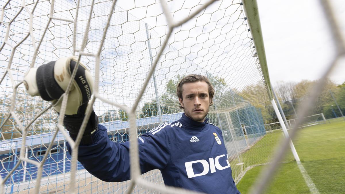 Joan Femenías, portero del Real Oviedo