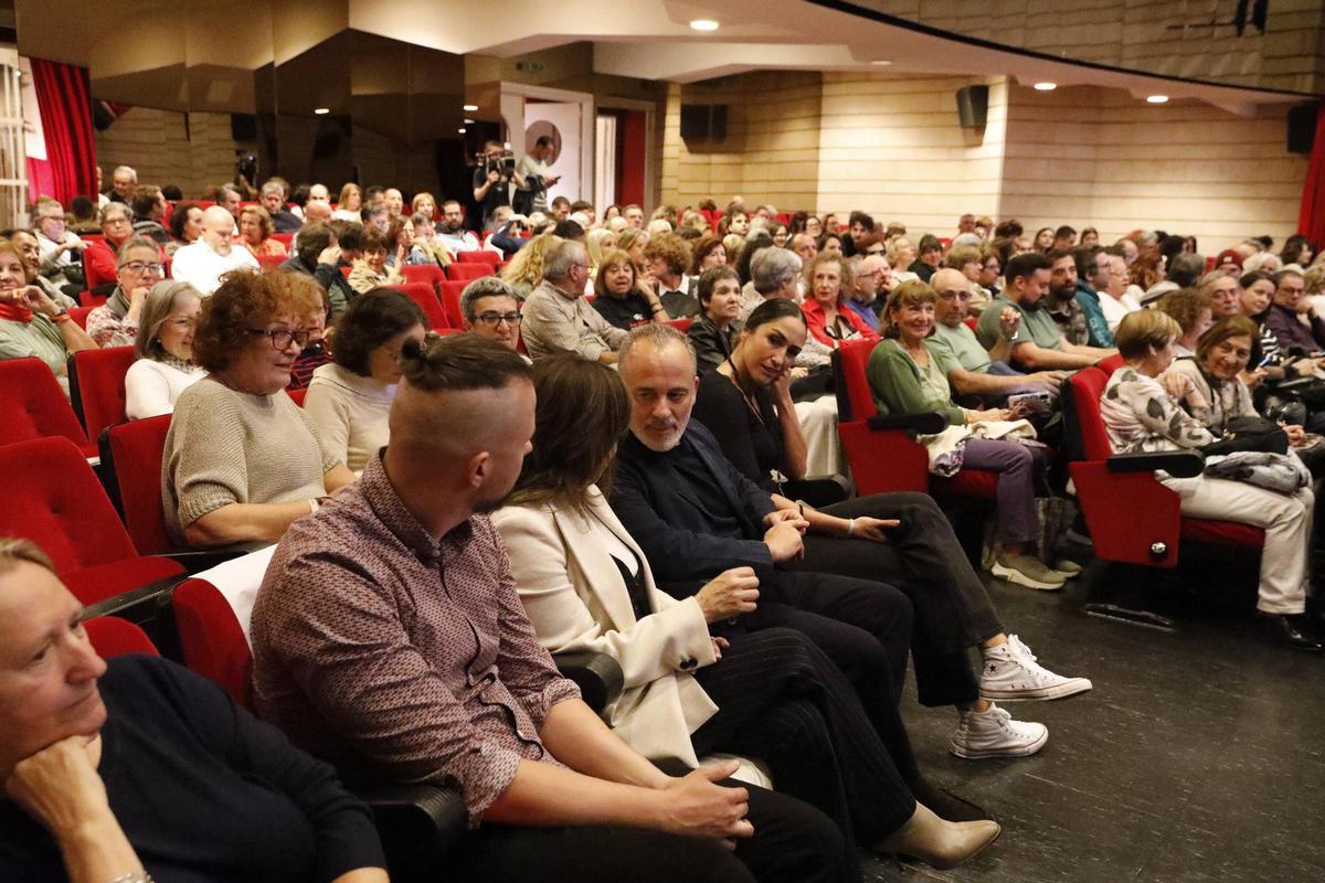 Un momento del Film Festival el año pasado, con Javier Gutiérrez en primer término.