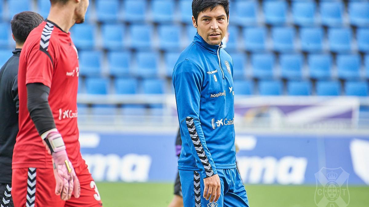 Borja Lasso, en un entrenamiento.