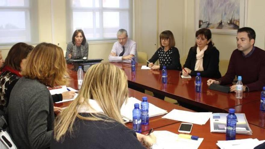 Reunión de los técnicos de Educación en el Ayuntamiento de Onda.