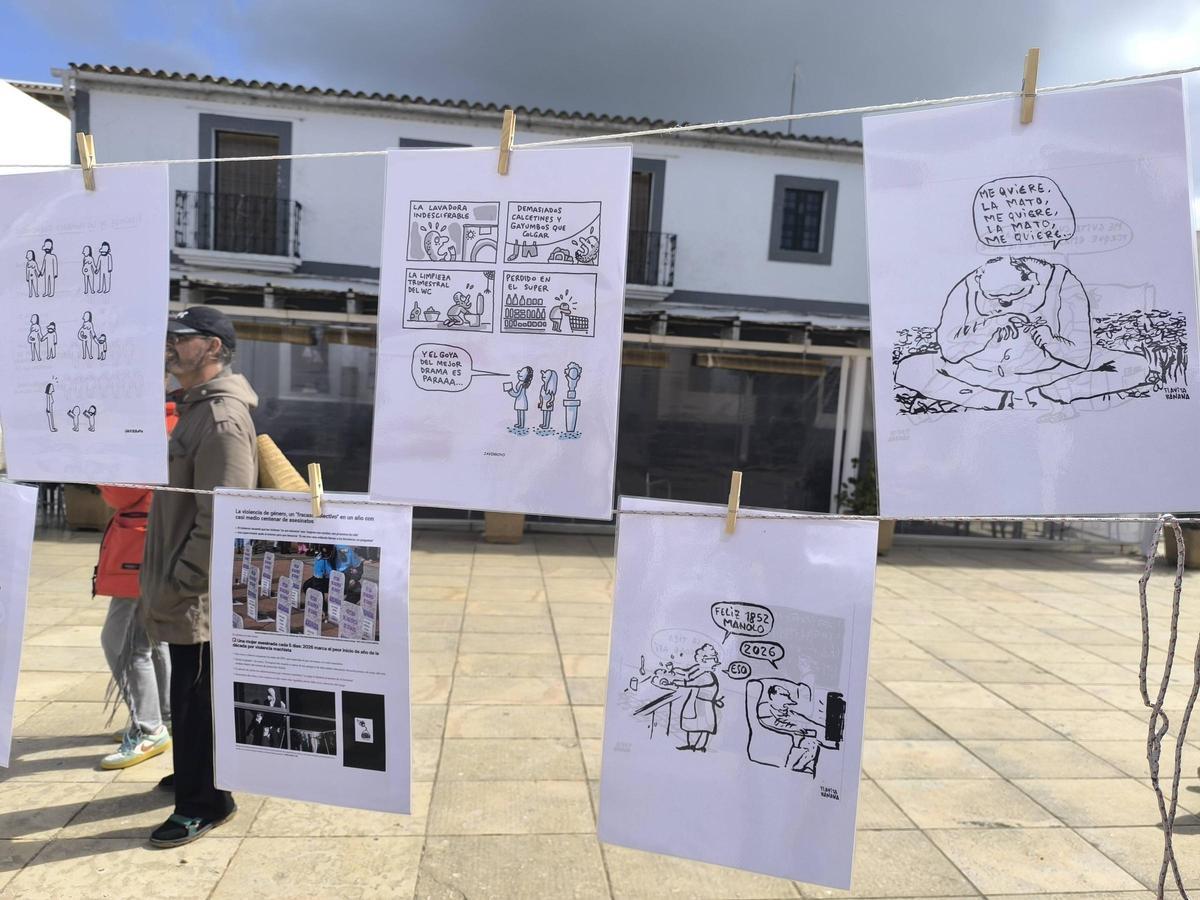 Mira las imágenes de las actividades por el Día Internacional de la Mujer en Formentera