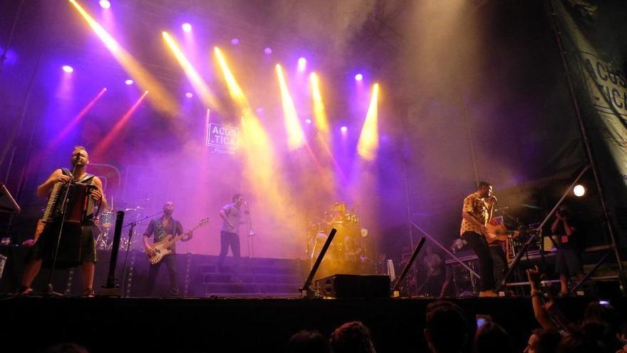 Concert de La Pegatina a la Rambla