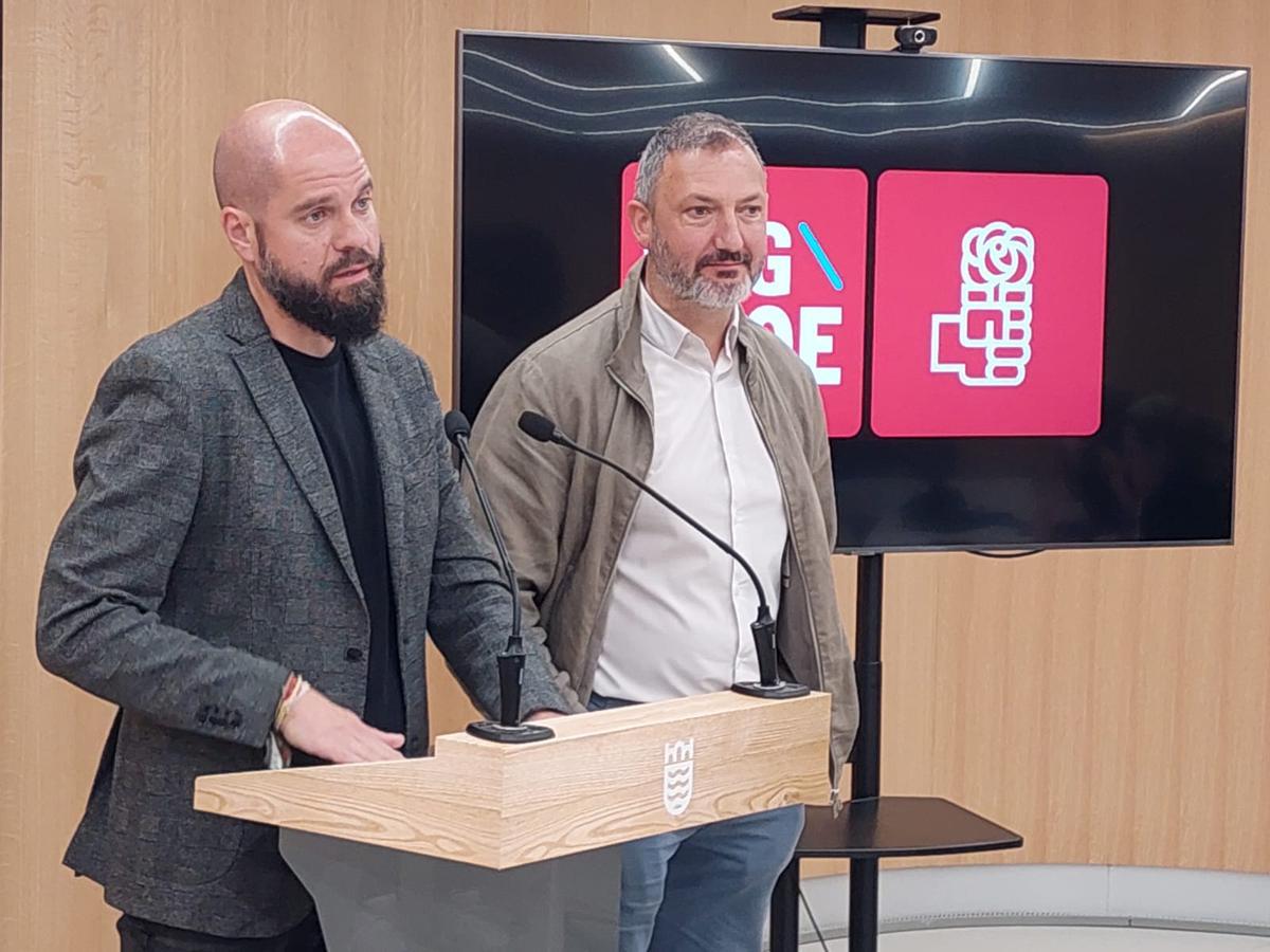 Iván Puentes y Marcos Rey, este martes