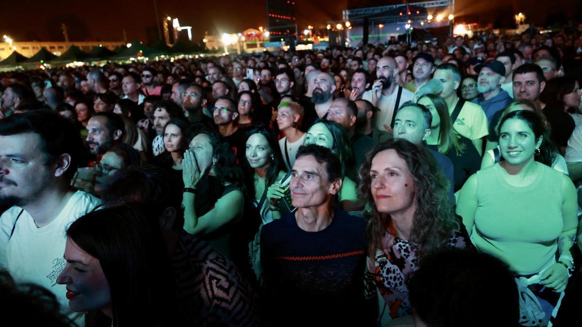 Público asistente al festival Warm Up celebrado en Murcia en mayo del pasado año