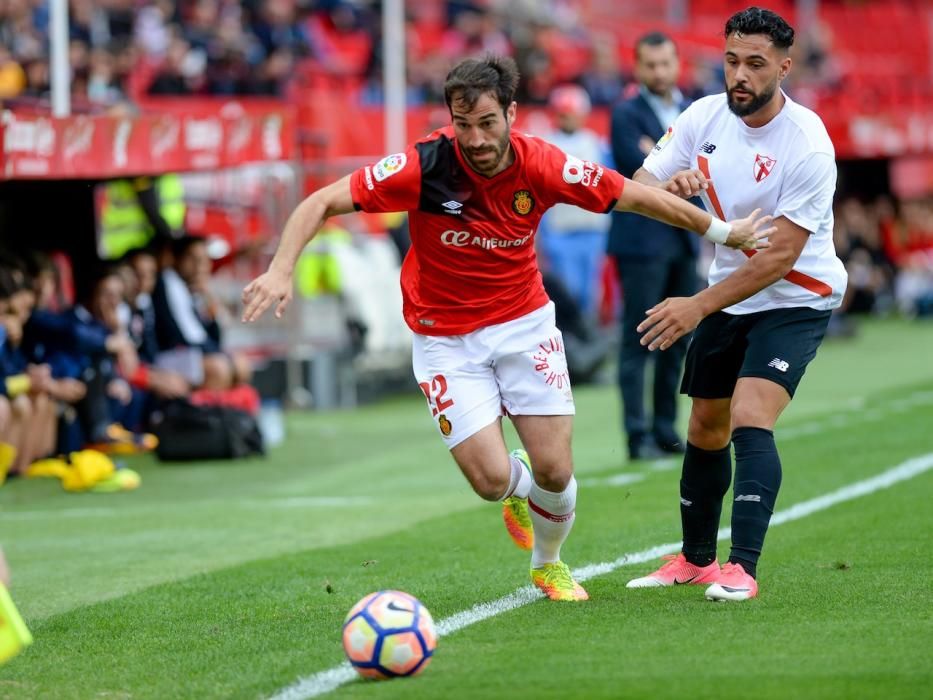 Real Mallorca kann doch noch siegen. Der Zweitligist hat am Sonntag (30.4.) das Auswärtsspiel gegen die zweite Mannschaft des FC Sevilla mit 3:2 gewonnen. Damit endet eine Serie von zehn erfolglosen Spielen.