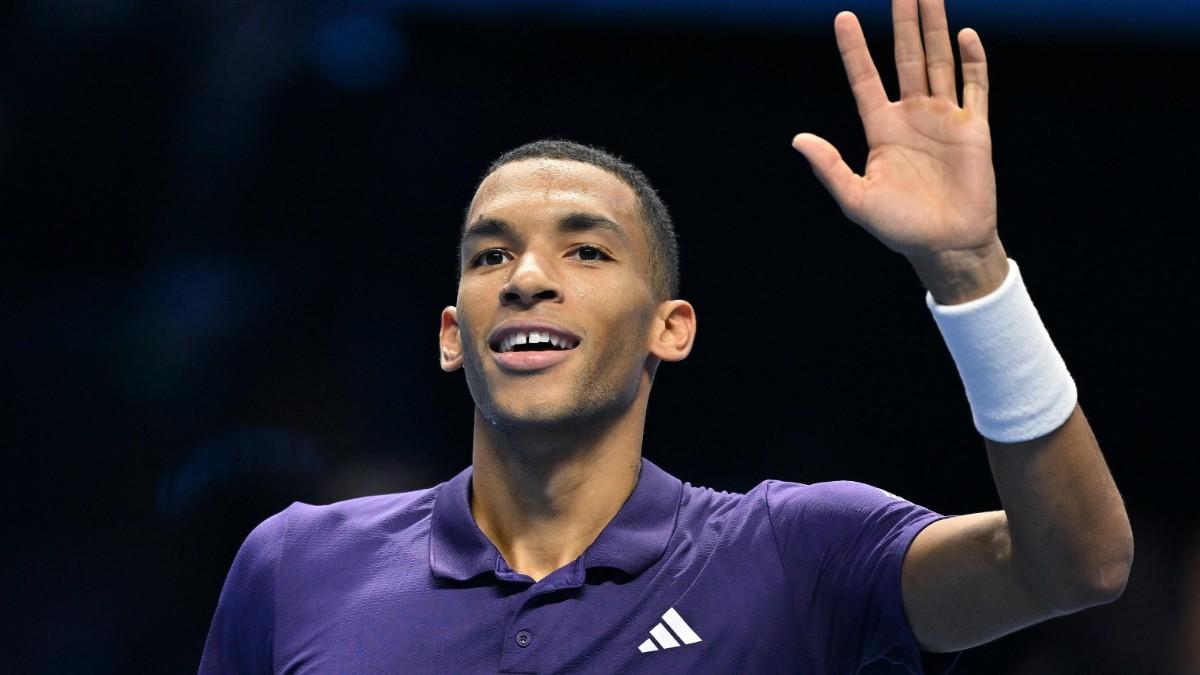 Felix Auger-Aliassime vence a Ben Shelton en las ATP Finals