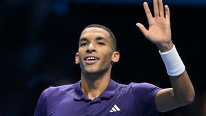 Felix Auger-Aliassime vence a Ben Shelton en las ATP Finals