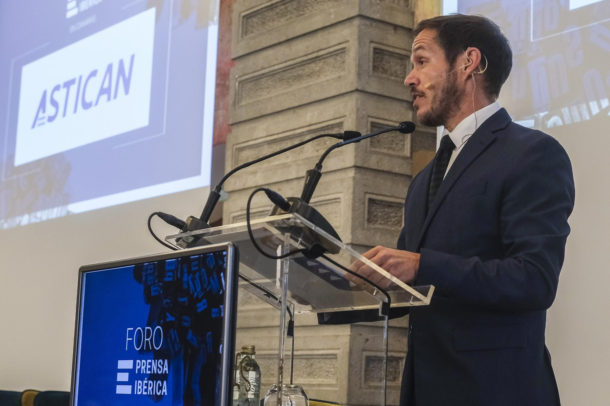 Foro Cambio Climático, con la presencia del consejero de Transición Ecológica del Gobierno de Canarias, Mariano Hernández Zapata. 