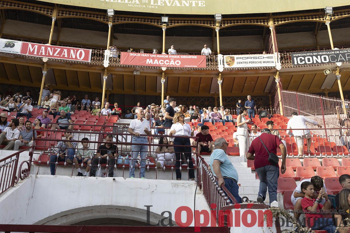 Así se vivió el quinto festejo de la Feria Taurina de Murcia en los tendidos