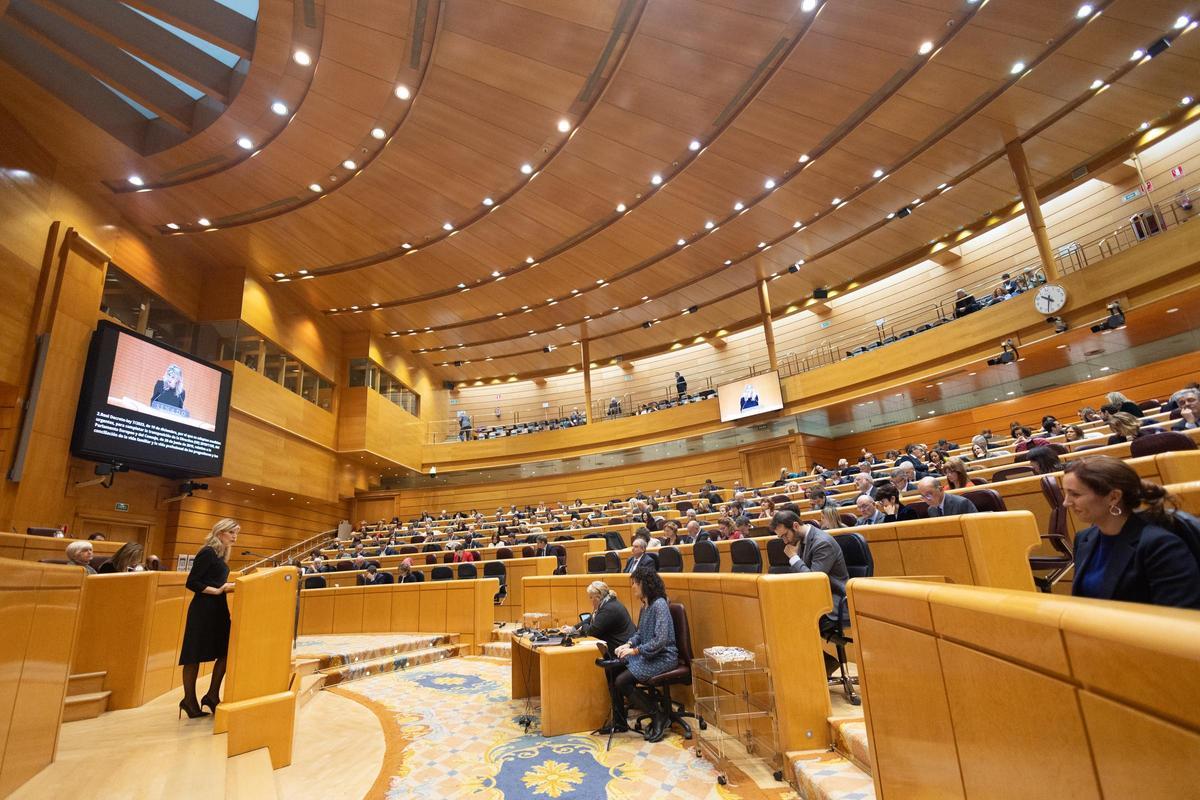 Debate en el Senado.