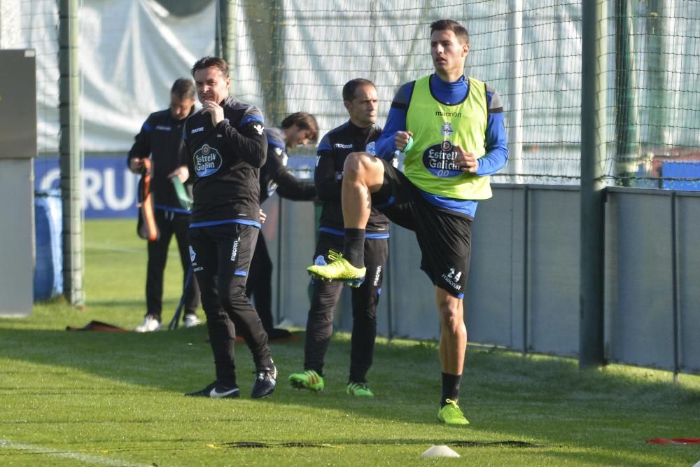 El Dépor prepara el duelo de Liga ante Las Palmas