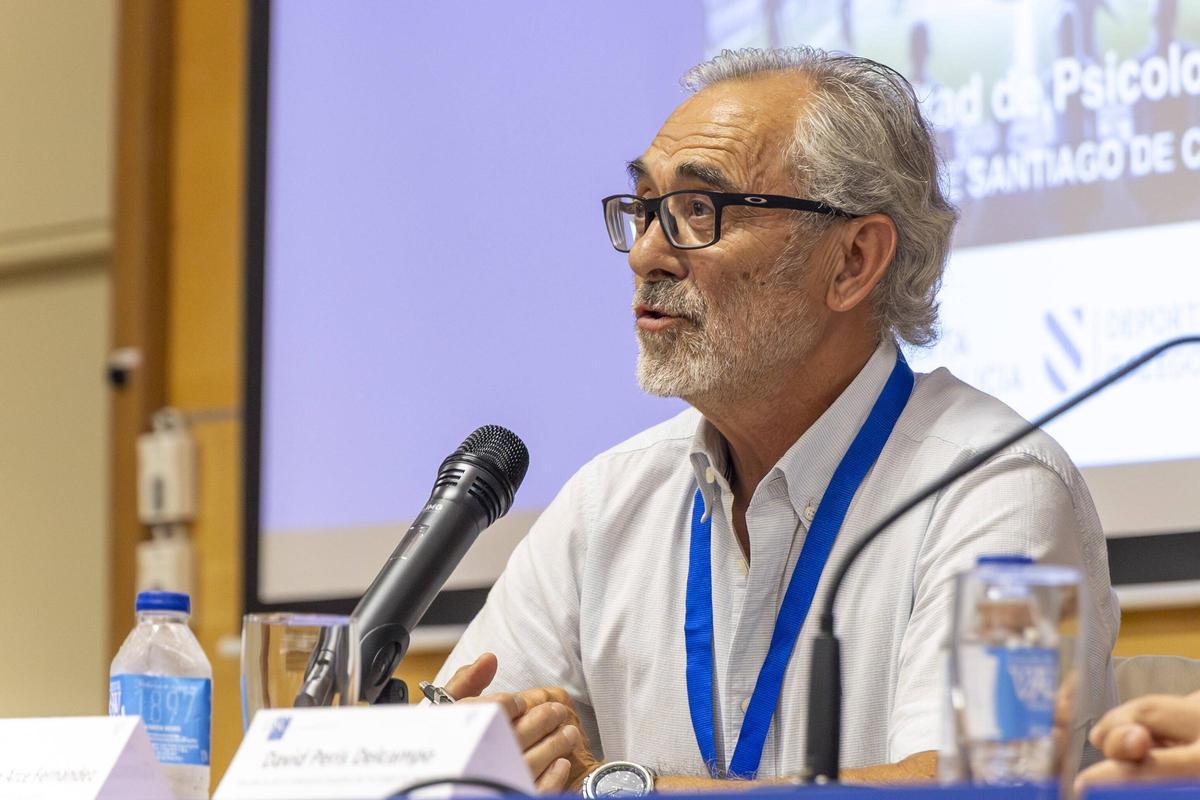 Constantino Arce durante su intervención en la inauguración del Congreso.