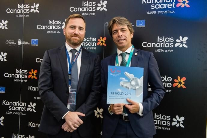 Inauguración del Pabellón de Canarias en la ITB 2019 (Feria Internacional de Turismo de Berlin). Berlin 6 de marzo de 2019