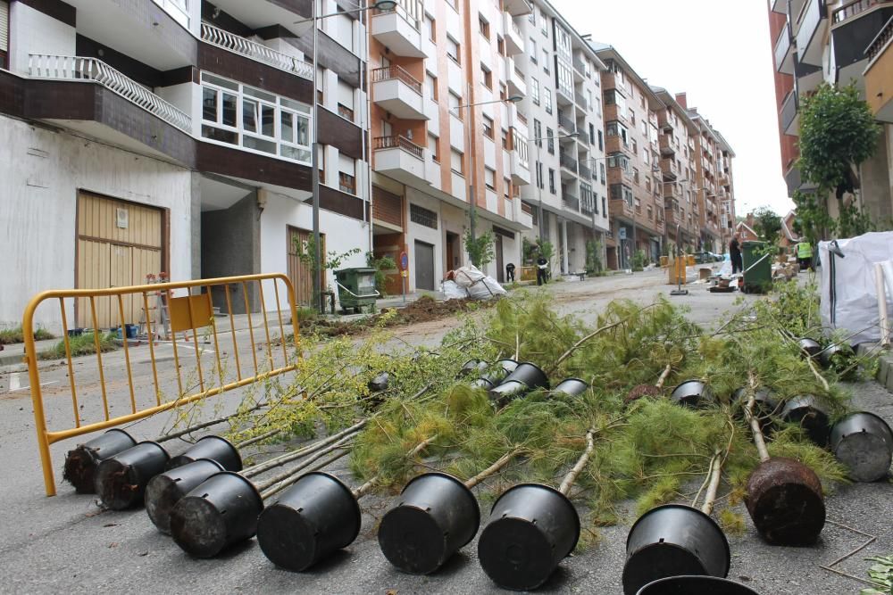 La serie "La Zona" rueda en Pravia y Gijón