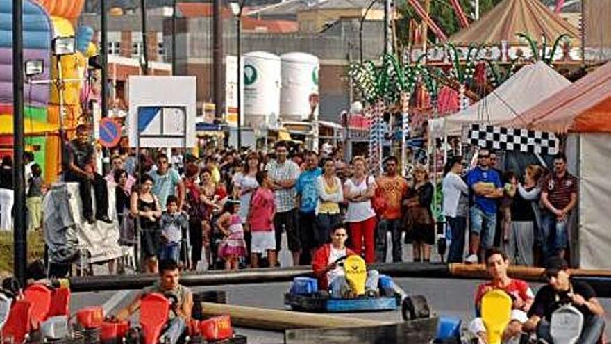 Actividades en unas fiestas del Apóstol de Arteixo.