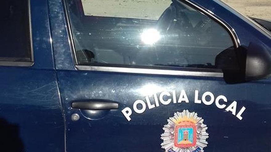 Coche de la Policía Local de Lorca.
