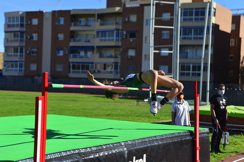 Atletismo nacional Máster sábado en la pista de Atletismo de Cartagena