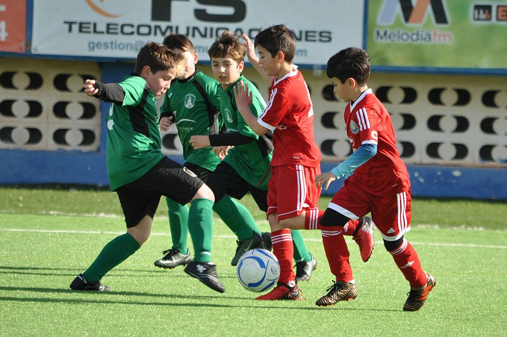 Fútbol base del fin de semana