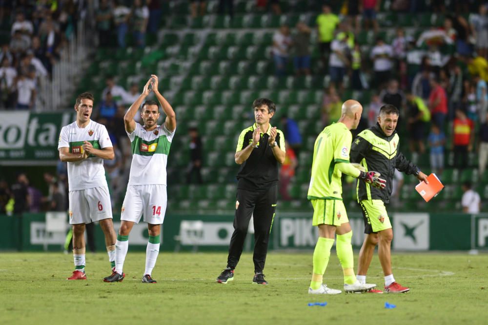 La victoria del Elche ante el CD Lugo en imágenes