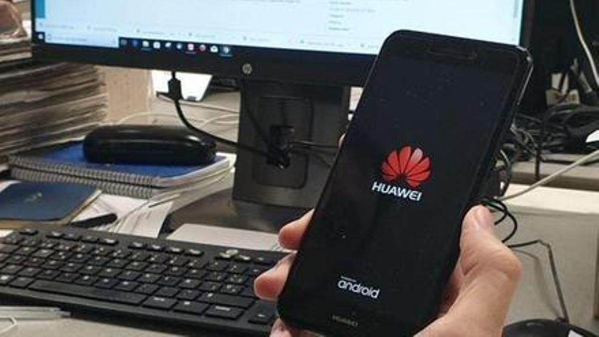 Imatge d'arxiu d'un Huawei