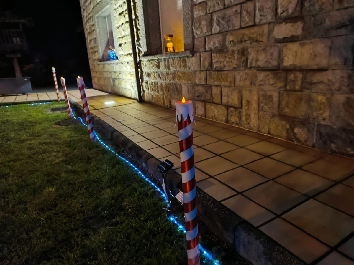 Ables se viste de Navidad: así se ha decorado el pueblo de Llanera