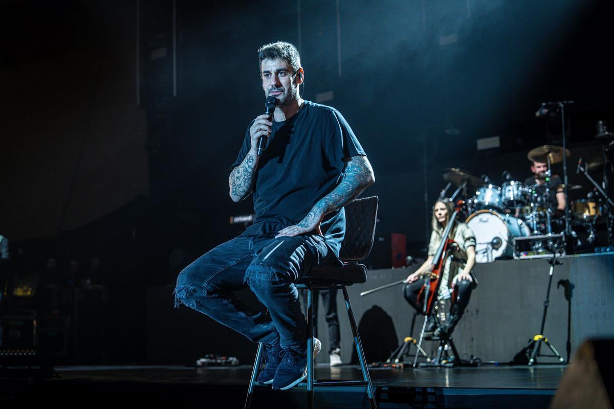 Primer concierto de Melendi en el Palau Sant Jordi