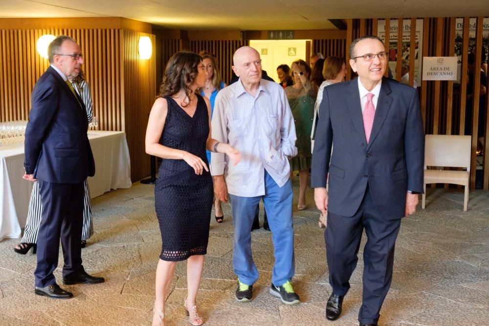 Joan Serra, Cristina Martín, Abel Matutes y Javier Moll