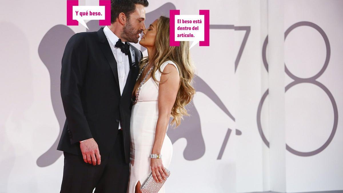 ¡El primer posado público de Jennifer López y Ben Affleck!