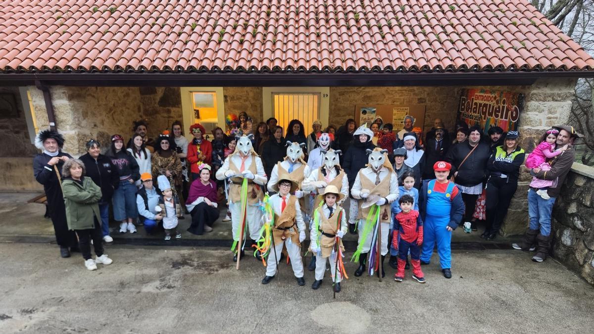 Lalín, Vila de Cruces y Cerdedo se llenan de alegría con el Entroido