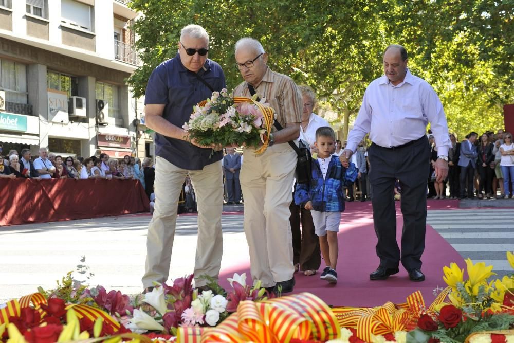 Ofrena de la Diada 2017 a Manresa