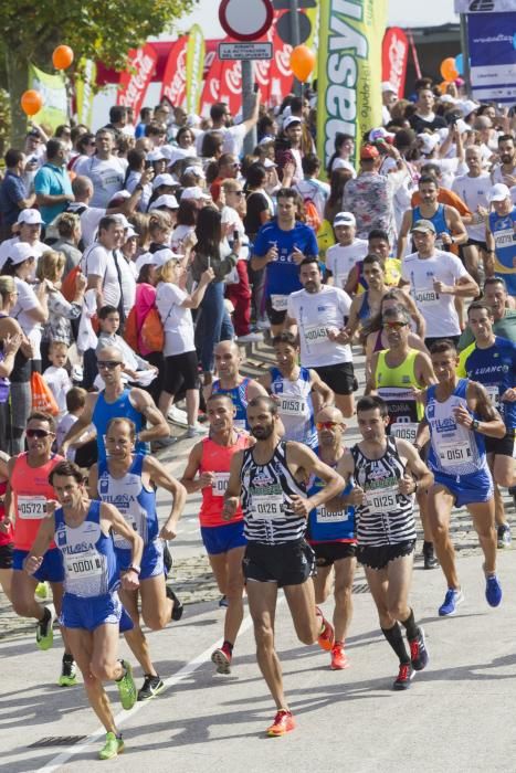 Carrera popular "Muévete por la salud" en el entorno del HUCA