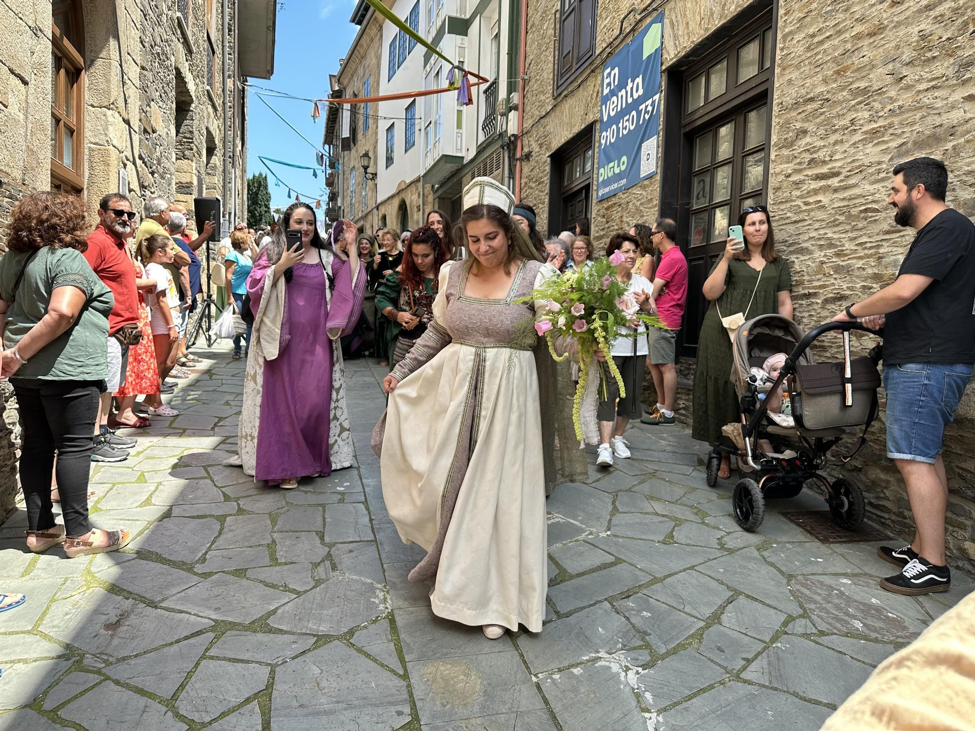 Boda "a lo Rodrigo Díaz de Vivar" en Navia