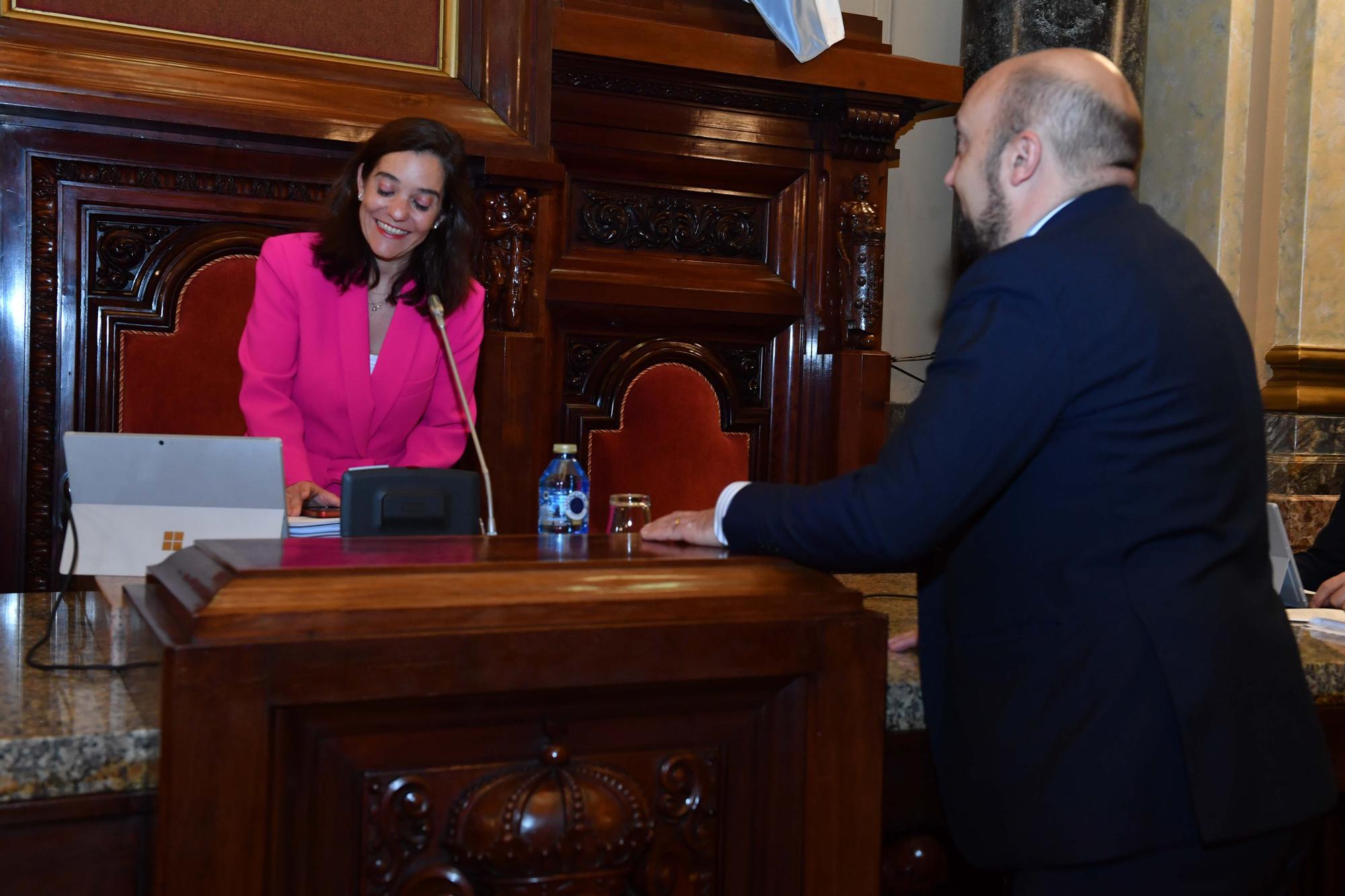 Pleno en A Coruña, el último de la legislatura antes de las elecciones municipales del 28-M