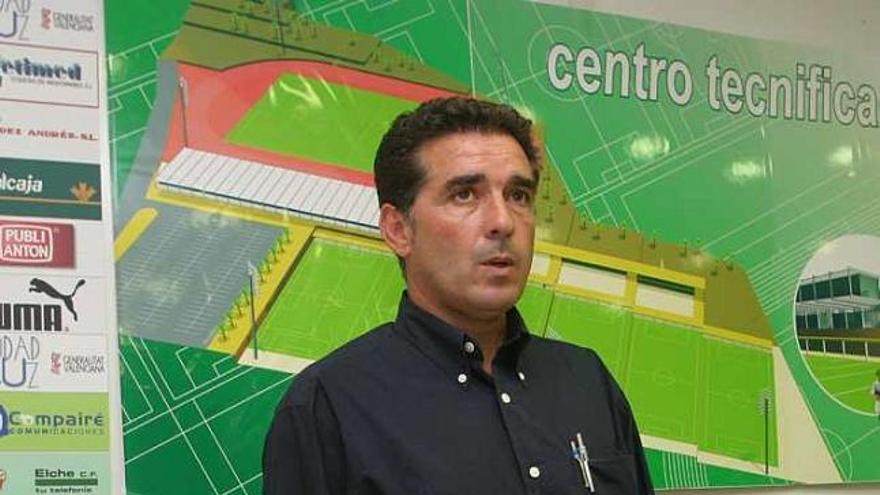 Pablo de Lucas, coordinador del fútbol base del Elche