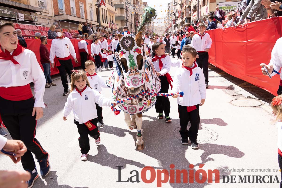 Desfile infantil en las Fiestas de Caravaca (Bando Caballos del Vino)