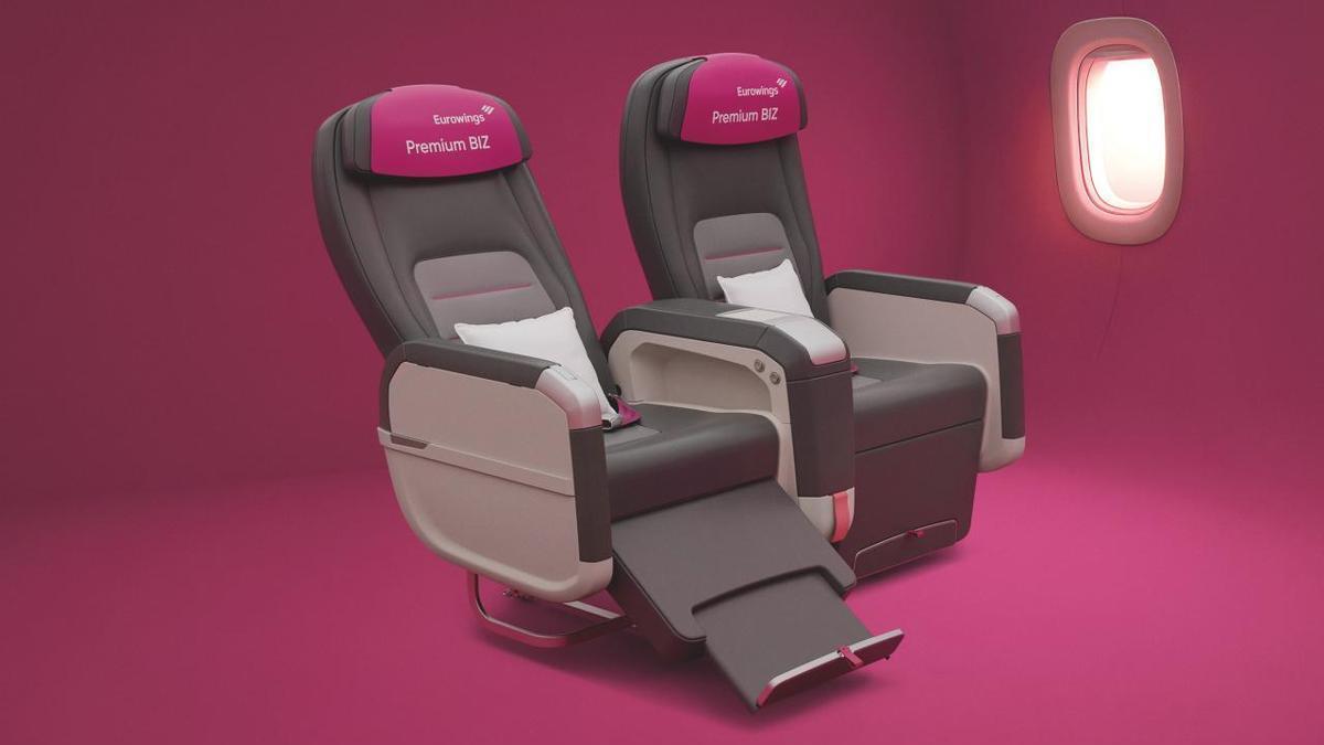 Das sind die neuen Premium BIZ Seats von Eurowings.