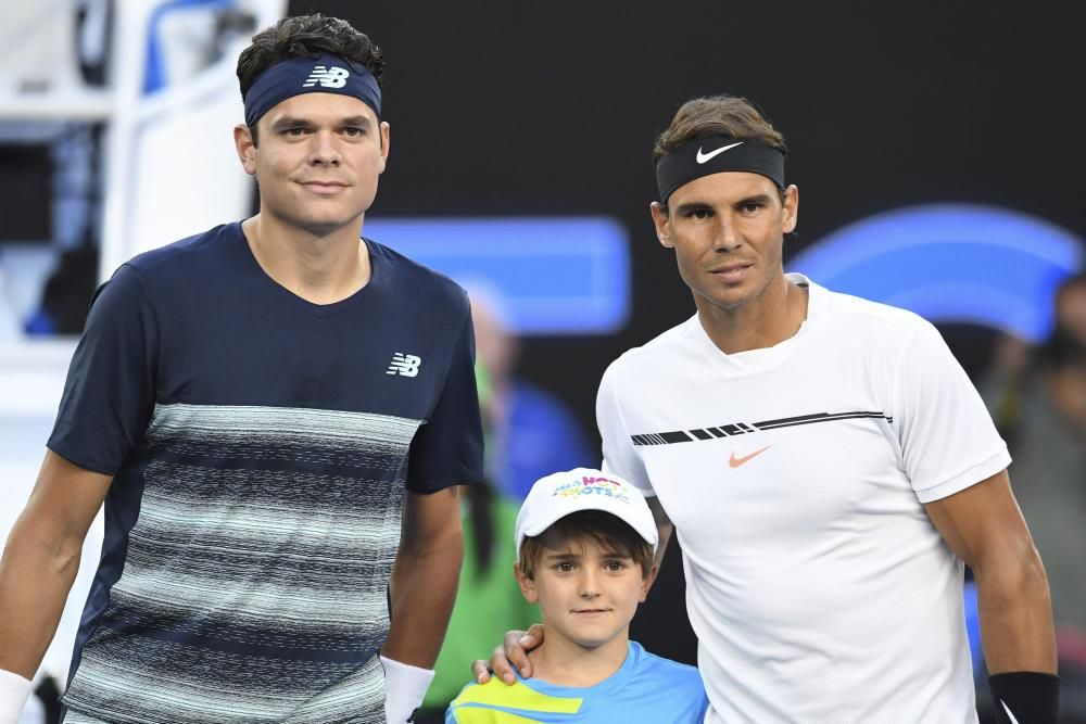 Open de Australia: Rafa Nadal - Milos Raonic