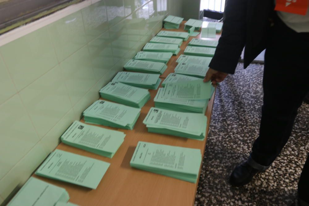 Las elecciones andaluzas, en imágenes